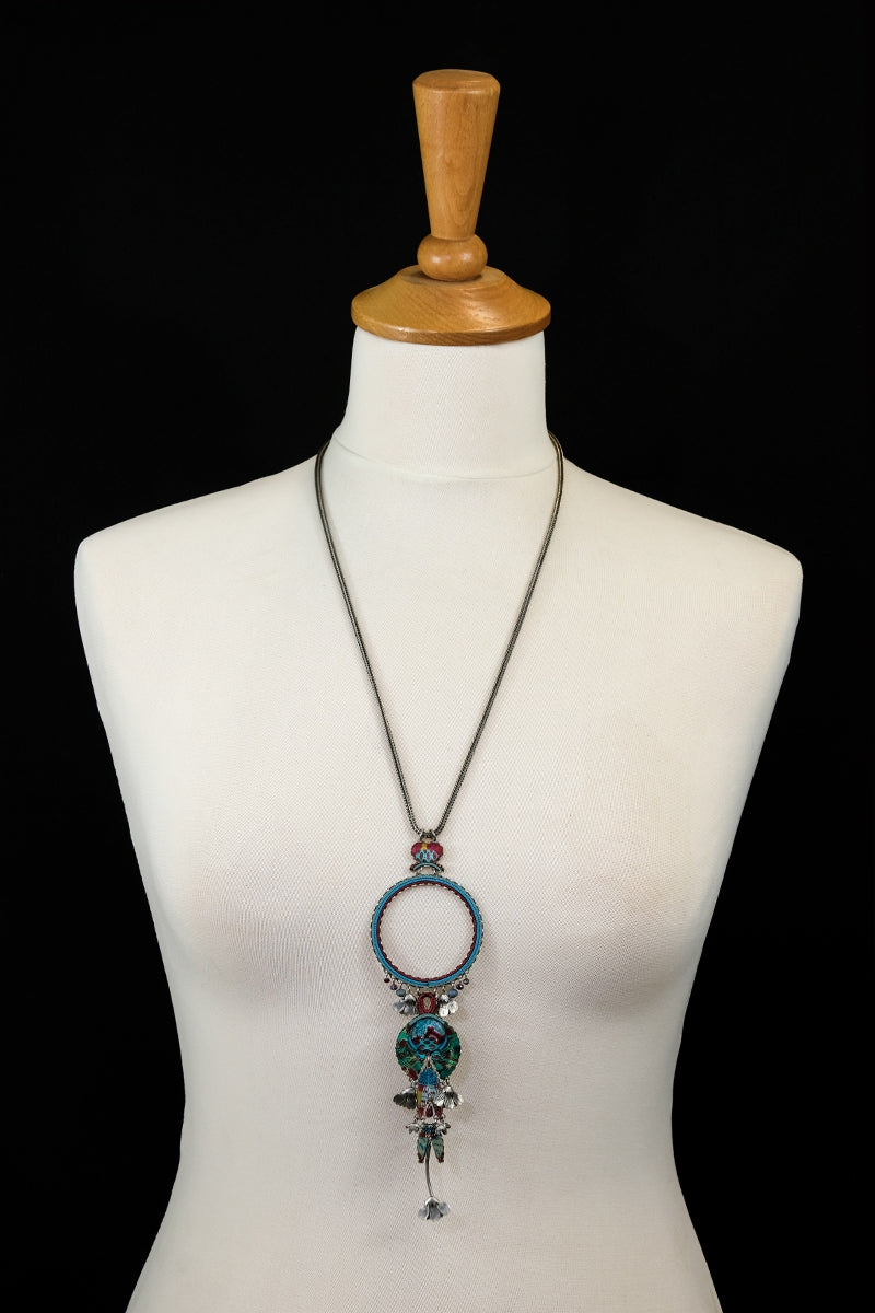 Blue Castle, Victoria Necklace-4103