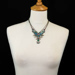 Blue Castle, Savannah Necklace-4105