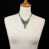 Blue Castle, Savannah Necklace-4105