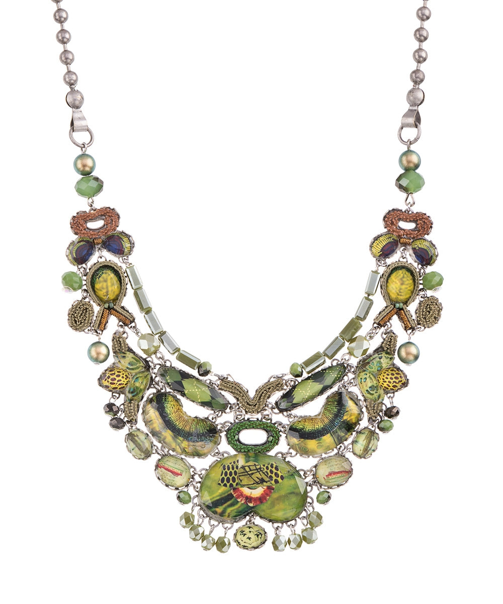 Green Meadow, Rachel Necklace-0